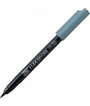Zig Fudebiyori Brush Pen Fırça Uçlu Kalem 92 BLUE GRAY