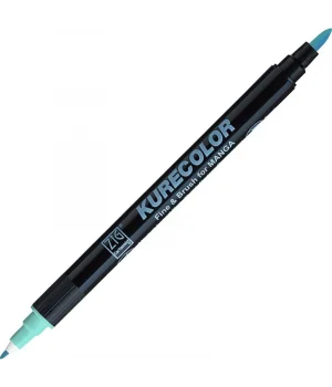 Zig Kurecolor Fine & Brush for MANGA Marker Çizim Kalemi 302 Light Blue