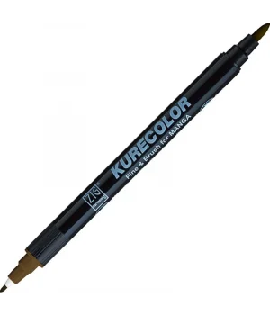 Zig Kurecolor Fine & Brush for MANGA Marker Çizim Kalemi 765 Nutmeg