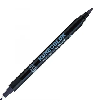 Zig Kurecolor Fine & Brush for MANGA Marker Çizim Kalemi 828 Gray