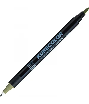 Zig Kurecolor Fine & Brush for MANGA Marker Çizim Kalemi 841 Pale Dawn Gray