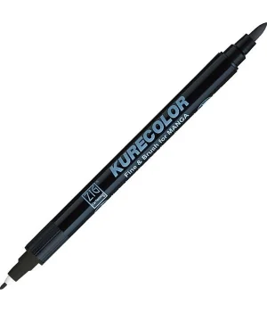 Zig Kurecolor Fine & Brush for MANGA Marker Çizim Kalemi C.10 Cool Gray 10