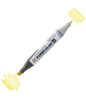 Zig Kurecolor Twin S Grafik Çizim Marker Kalemi 100 Pale Yellow