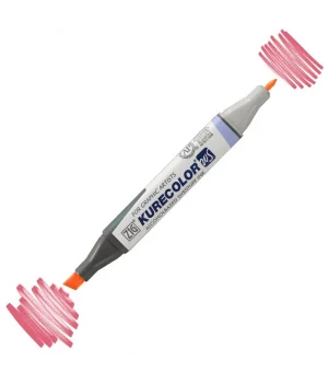 Zig Kurecolor Twin S Grafik Çizim Marker Kalemi 204 Light Carmine