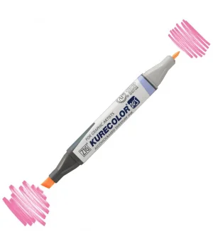 Zig Kurecolor Twin S Grafik Çizim Marker Kalemi 221 Light Pink