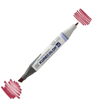 Zig Kurecolor Twin S Grafik Çizim Marker Kalemi 268 Deep Red
