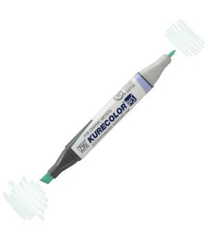 Zig Kurecolor Twin S Grafik Çizim Marker Kalemi 330 Pale Blue