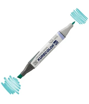 Zig Kurecolor Twin S Grafik Çizim Marker Kalemi 531 Pale Aqua
