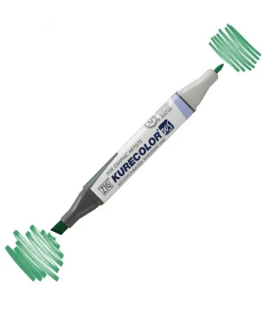 Zig Kurecolor Twin S Grafik Çizim Marker Kalemi 553 Emerald Green