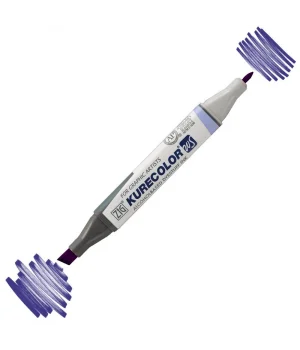 Zig Kurecolor Twin S Grafik Çizim Marker Kalemi 609 Deep Violet