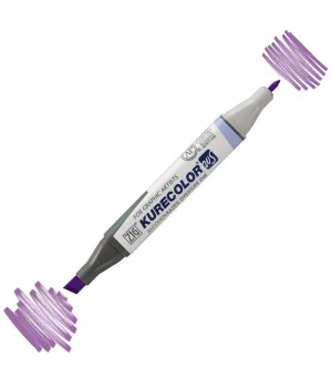 Zig Kurecolor Twin S Grafik Çizim Marker Kalemi 634 Light Violet