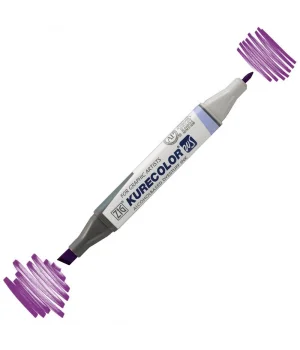 Zig Kurecolor Twin S Grafik Çizim Marker Kalemi 665 Deep Pink