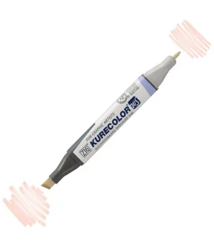 Zig Kurecolor Twin S Grafik Çizim Marker Kalemi 740 Pale Blush