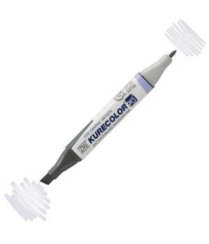 Zig Kurecolor Twin S Grafik Çizim Marker Kalemi 821 Pale Gray