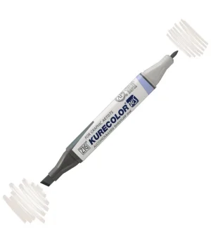 Zig Kurecolor Twin S Grafik Çizim Marker Kalemi 831 Gray Tint