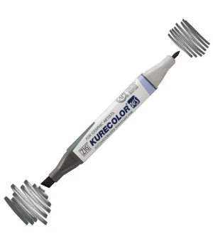 Zig Kurecolor Twin S Grafik Çizim Marker Kalemi 838 Mid Gray