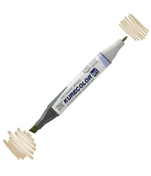 Zig Kurecolor Twin S Grafik Çizim Marker Kalemi 843 Brick Beige