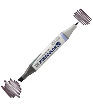 Zig Kurecolor Twin S Grafik Çizim Marker Kalemi 900 Black