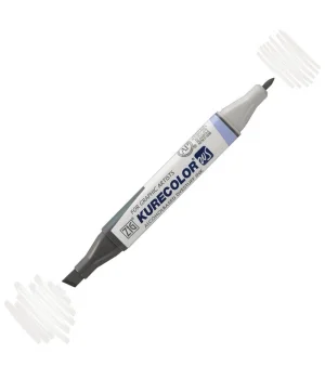 Zig Kurecolor Twin S Grafik Çizim Marker Kalemi C.01 Cool Gray 1