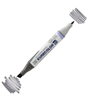 Zig Kurecolor Twin S Grafik Çizim Marker Kalemi C.08 Cool Gray 8