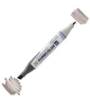 Zig Kurecolor Twin S Grafik Çizim Marker Kalemi W.09 Warm Gray 9