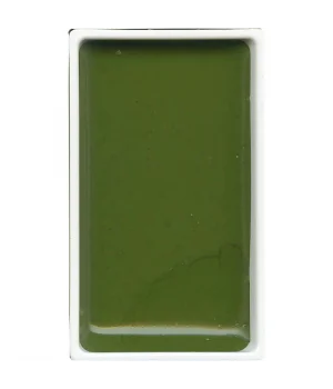 Zig Kuretake Gansai Tambi Tablet Sulu Boya 54 OLIVE GREEN