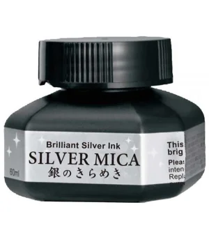 Zig Silver Mica Metalik Gümüş Mürekkep 60 ml.