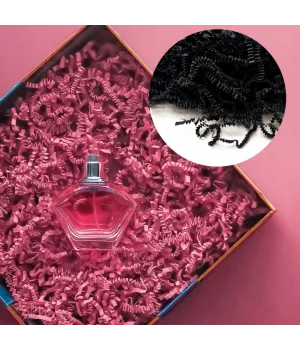Zigzag Kırpık Kağıt 250gr -Siyah-