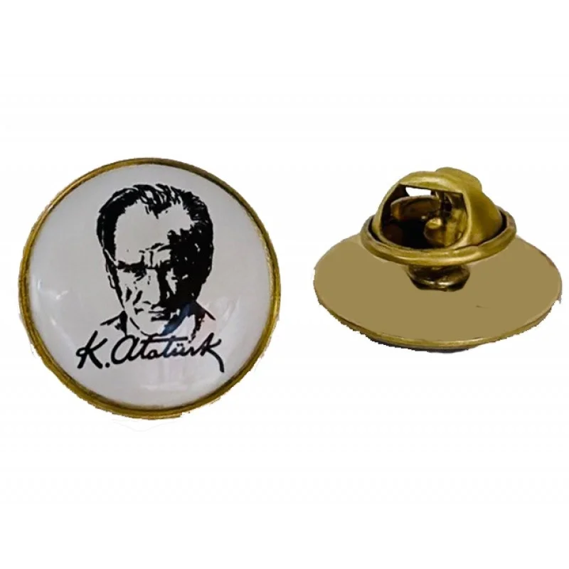 Atatürk İmzalı Rozet (20 mm)