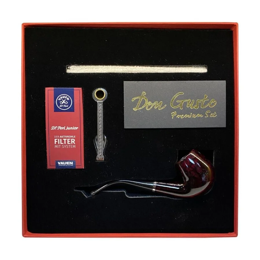 Atomic German 9mm Başlangıç Pipo Seti Bordo Boxin