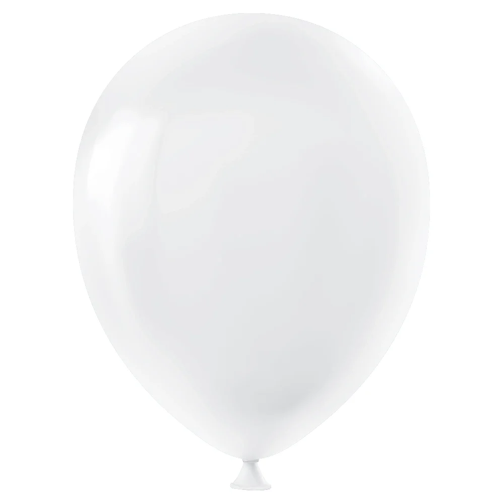 Beyaz Pastel Balon 5"