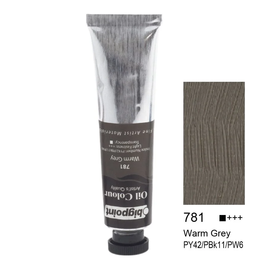 Bigpoint Yağlı Boya 45 ml. 781 Warm Grey