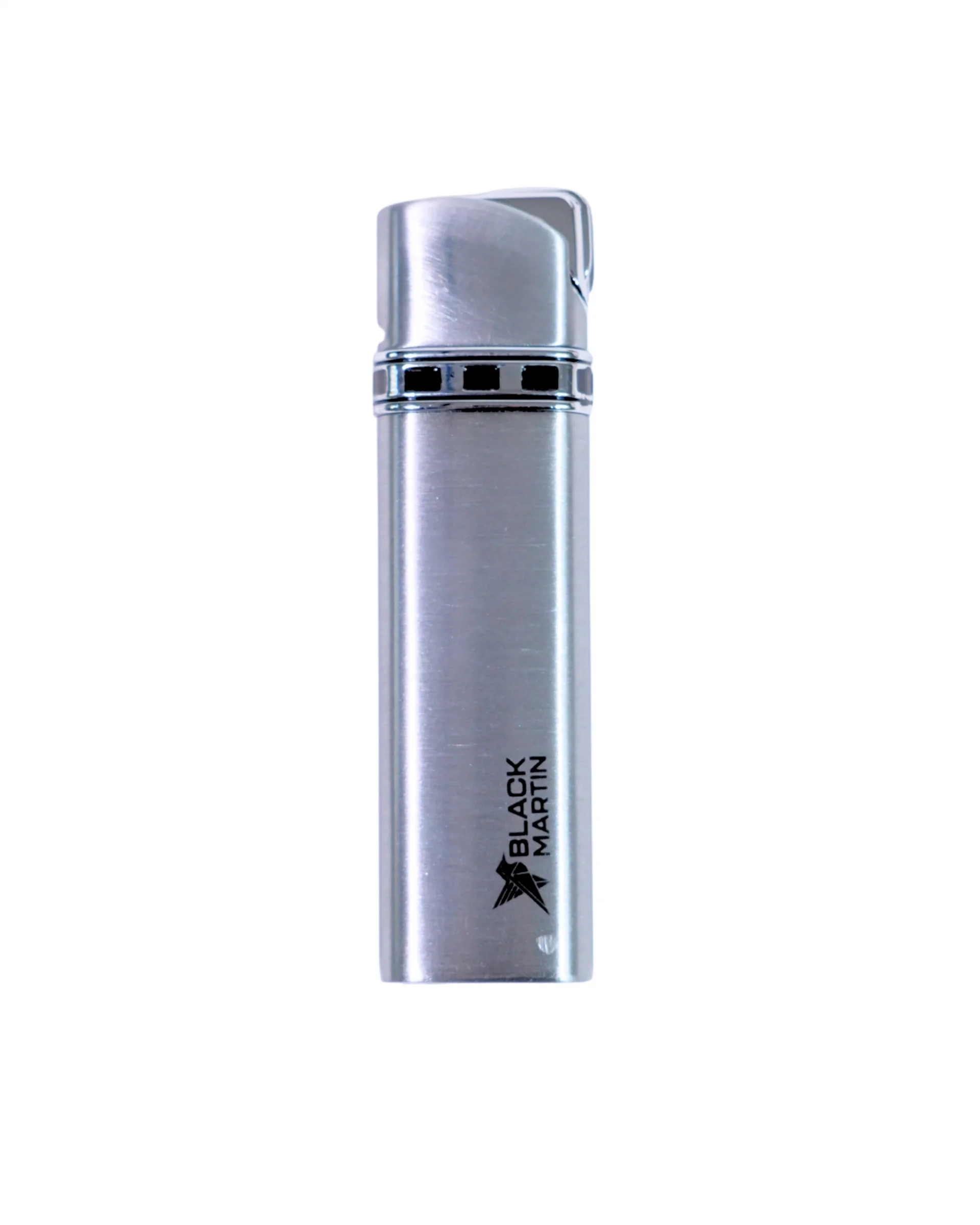 Black Martin Tek Torch Çakmak Gümüş BM168 - Parmida
