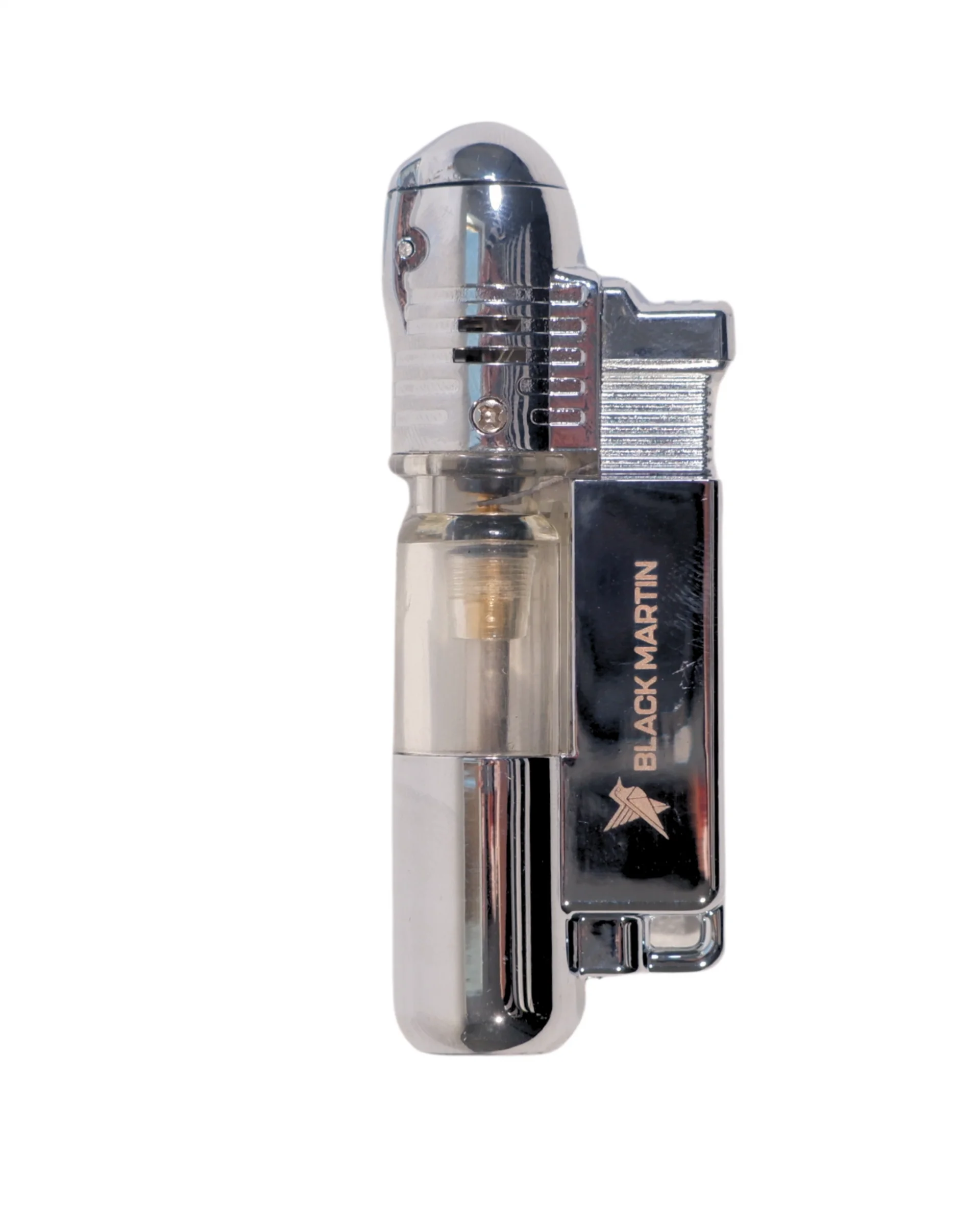 Black Martin Tek Torch Çakmak Gümüş BM452 - Parmida