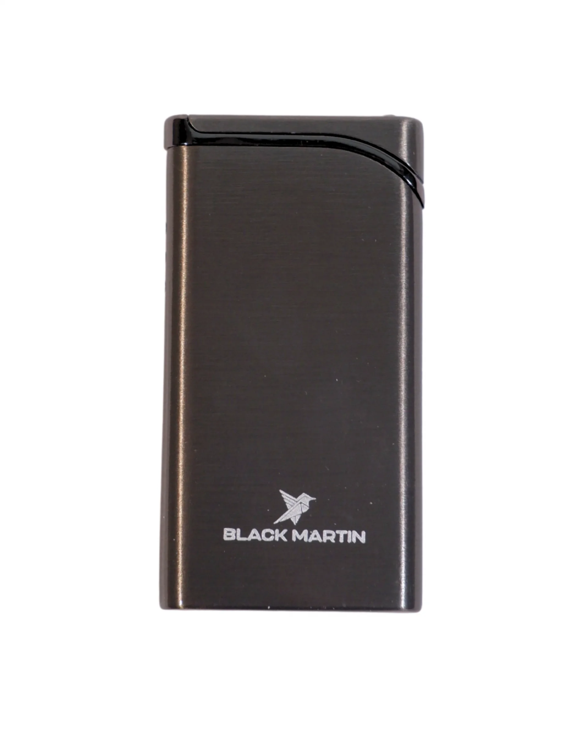 Black Martin Tek Torch Çakmak Metalik Gri BM407 - Parmida