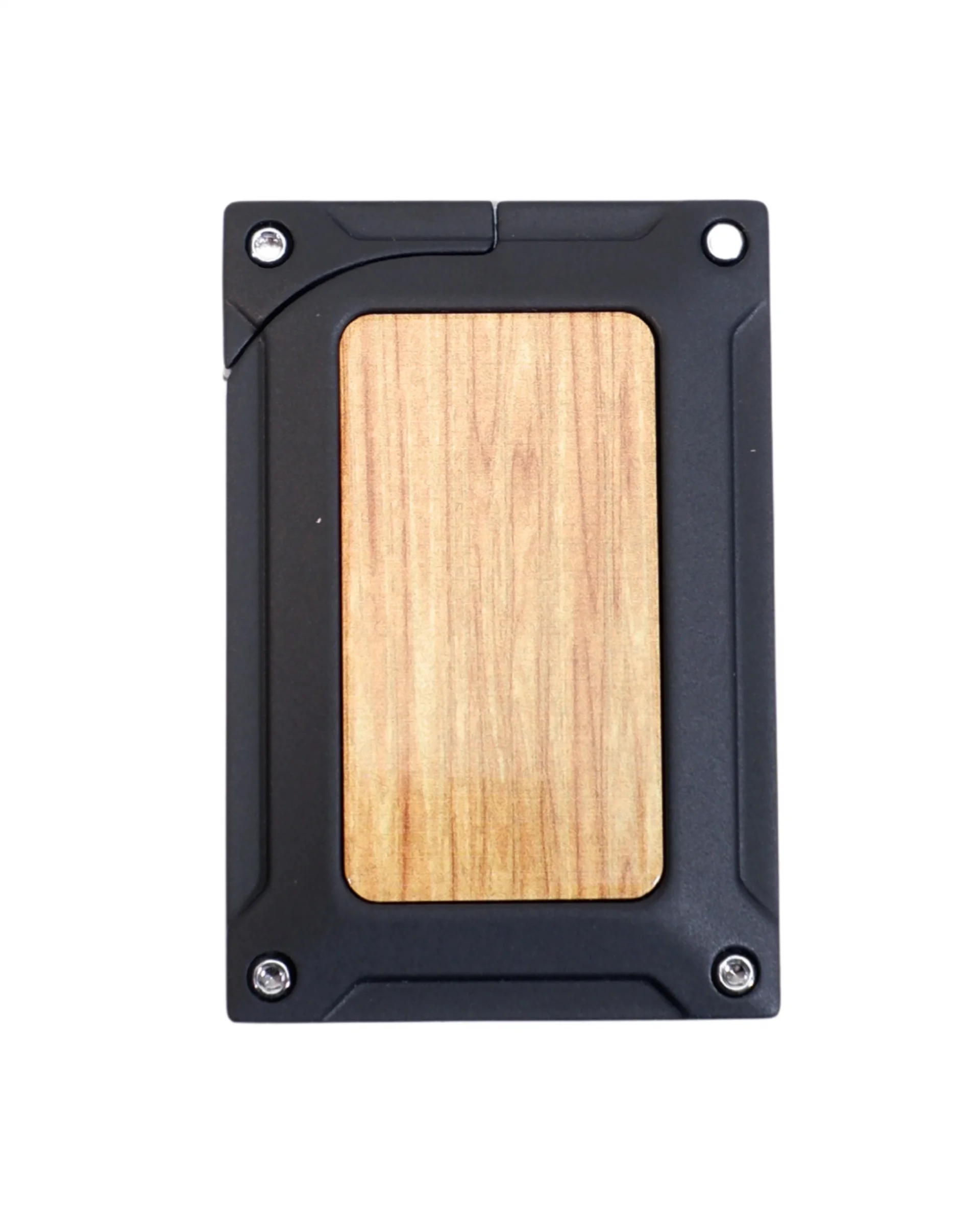 Caseti Siyah Ahşap Desenli Tek Torch CA-445B(1) - Parmida