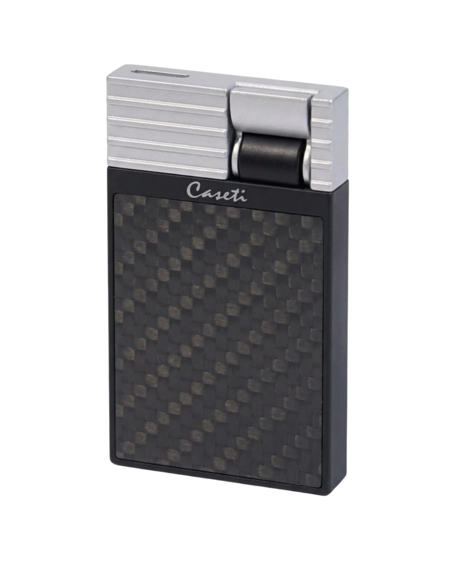 Caseti Siyah Karbon Slim Perde Alev Tek Torch CA578B(1) - Parmida
