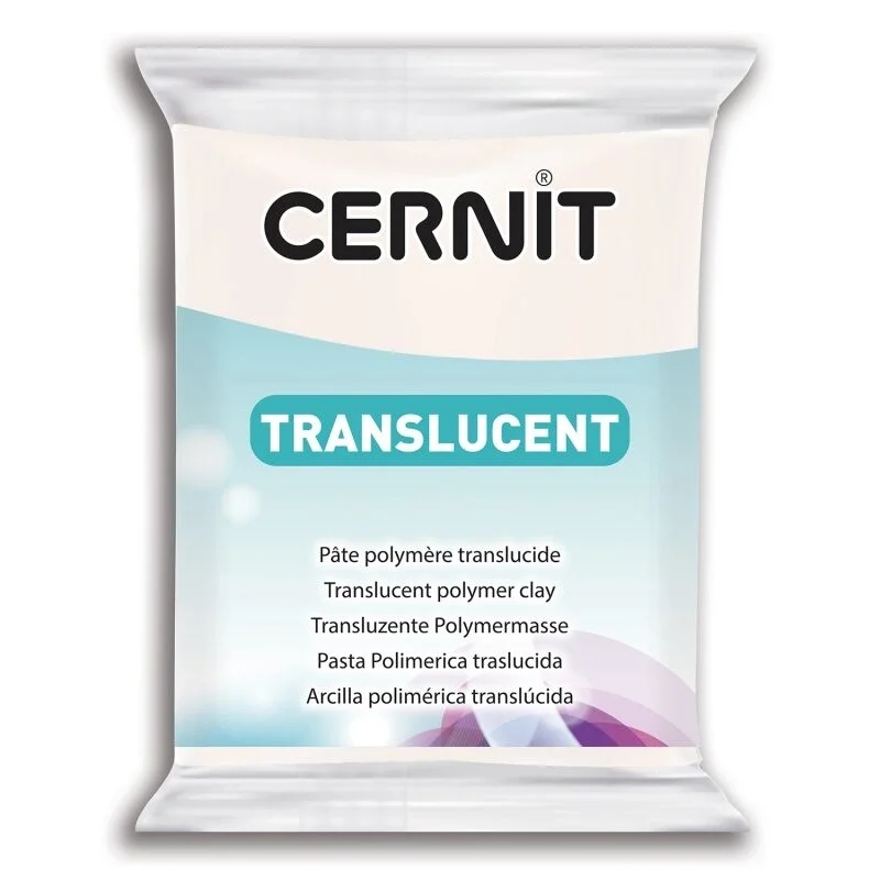 Cernit Translucent (Transparan) Polimer Kil 005 White