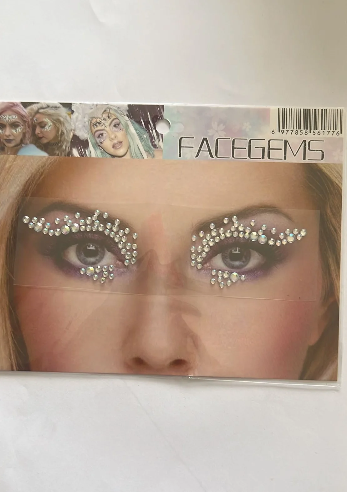 Face Gems Kristal Yüz Taşı Model 29