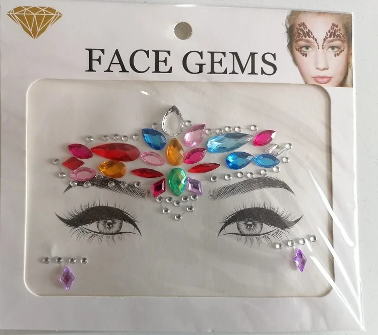 Face Gems Yüz Taşı Model 12