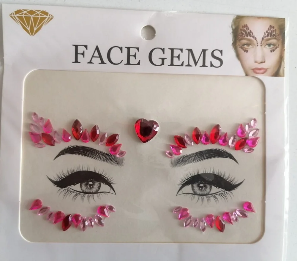 Face Gems Yüz Taşı Model 14