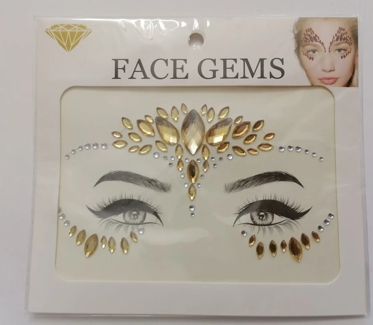 Face Gems Yüz Taşı Model4