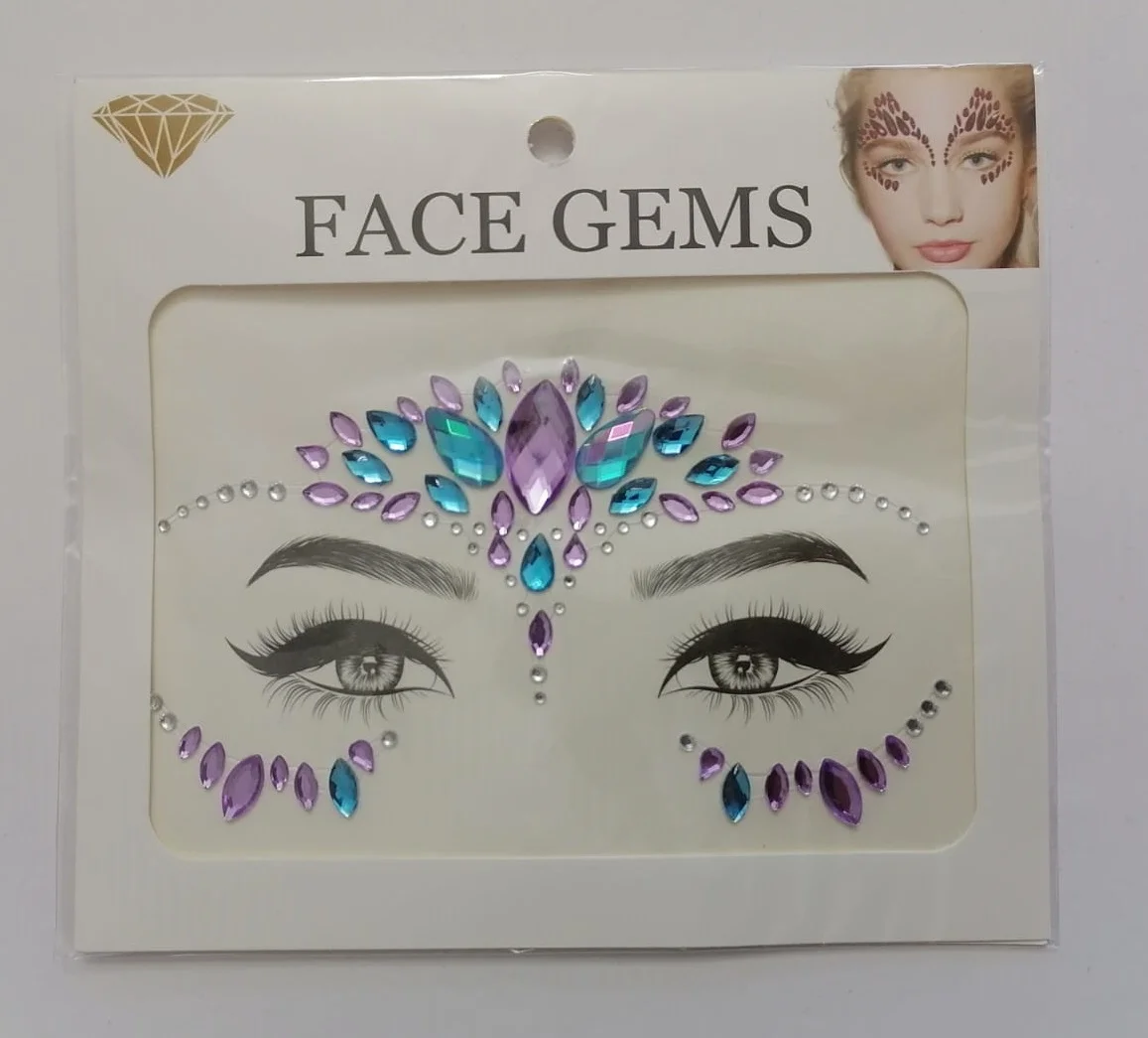 Face Gems Yüz Taşı Model5