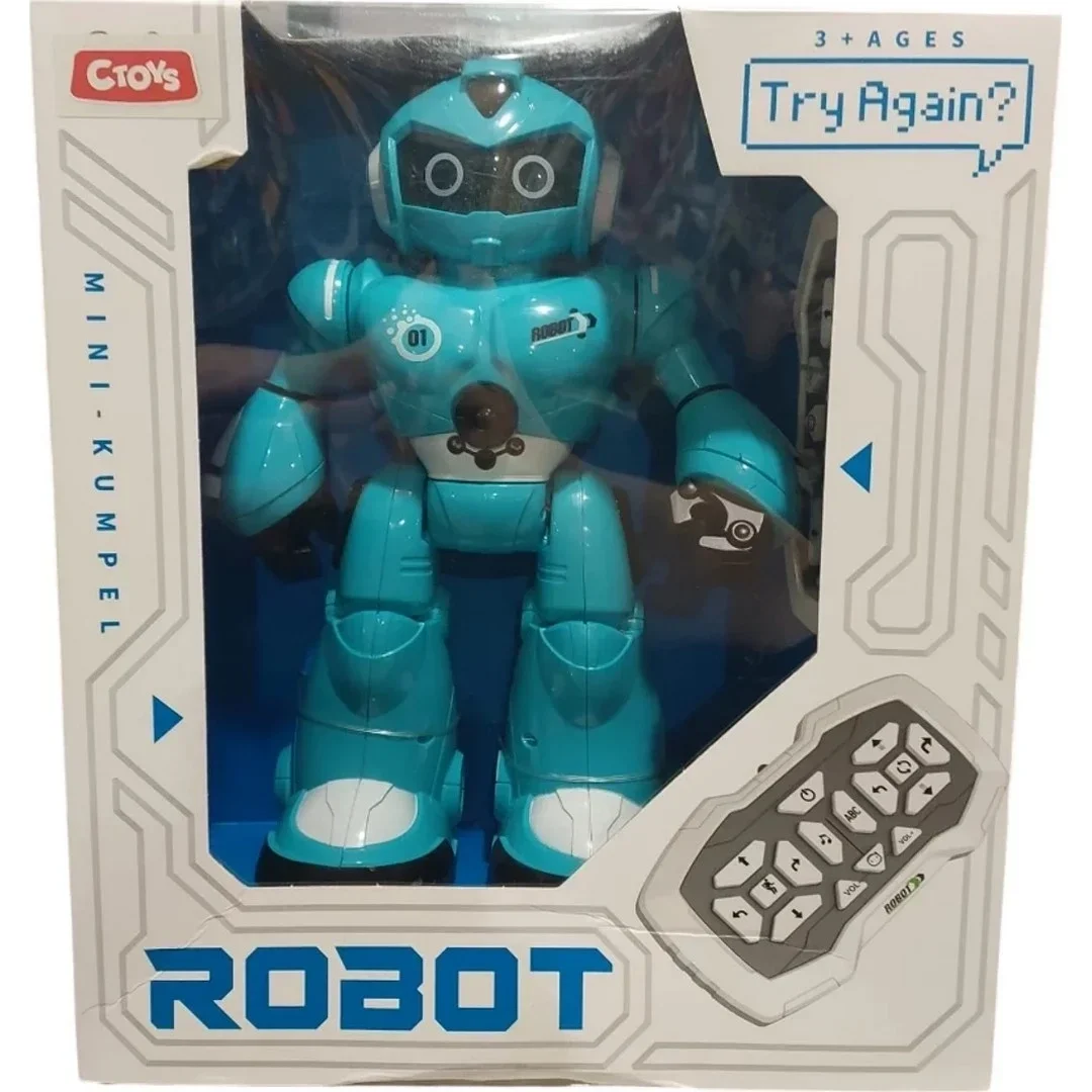 Işıklı ve Müzikli Uzaktan Kumandalı Robot