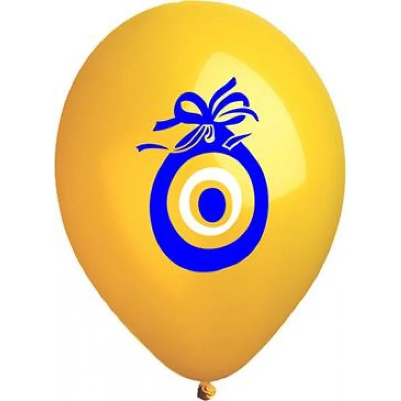 Nazarlıklı Sarı  Balon (100'lü)
