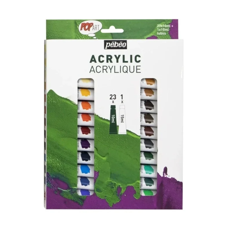 Pebeo Pop Art Akrilik Boya Seti 24 Renk