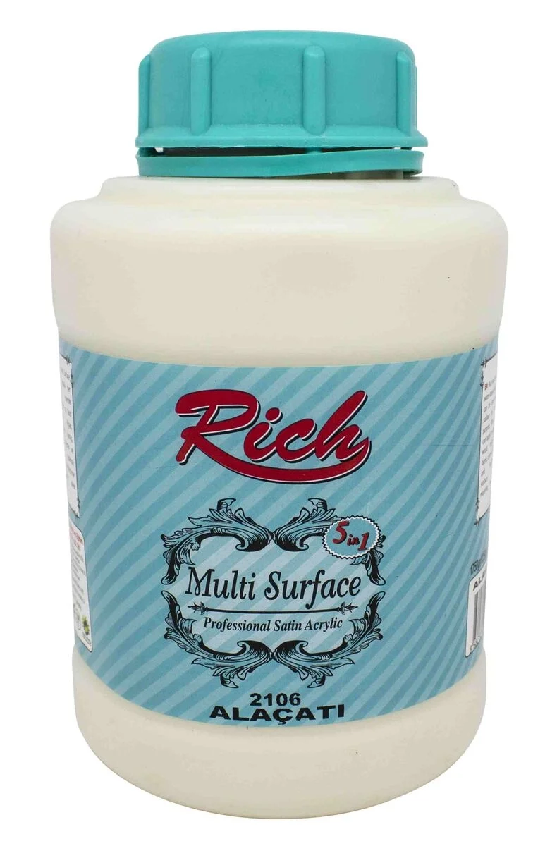 Rich Multi Surface Her Yüzey İçin Akrilik Boya 1750 gr. 2106 ALAÇATI