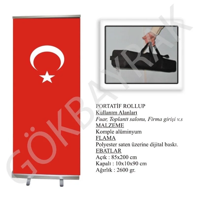Roll-Up Banner Stand