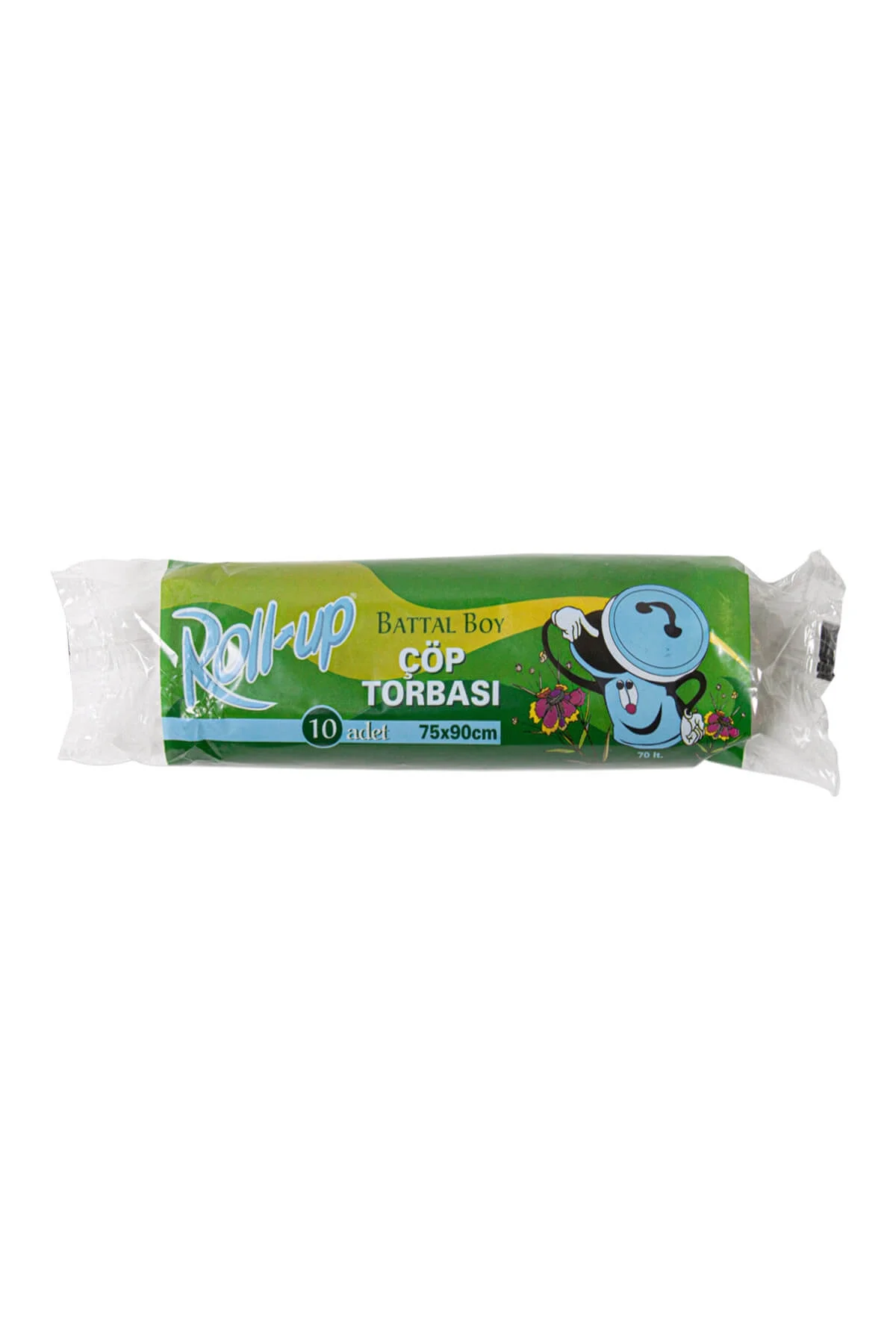Roll-Up Çöp Torbası Battal Boy 75*90 cm 10 Adet