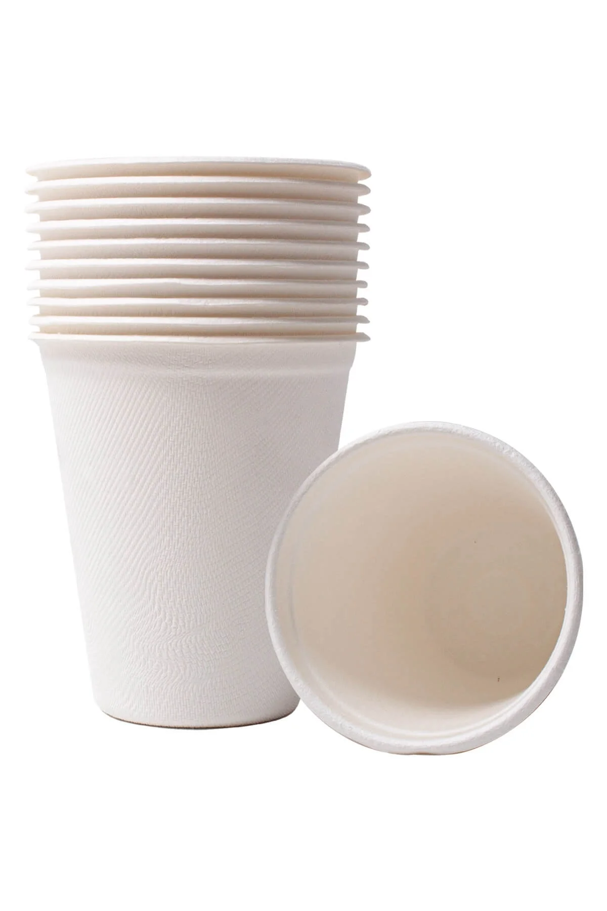 Roll-Up Doğa Dostu Karton Bardak 8oz 10 Adet